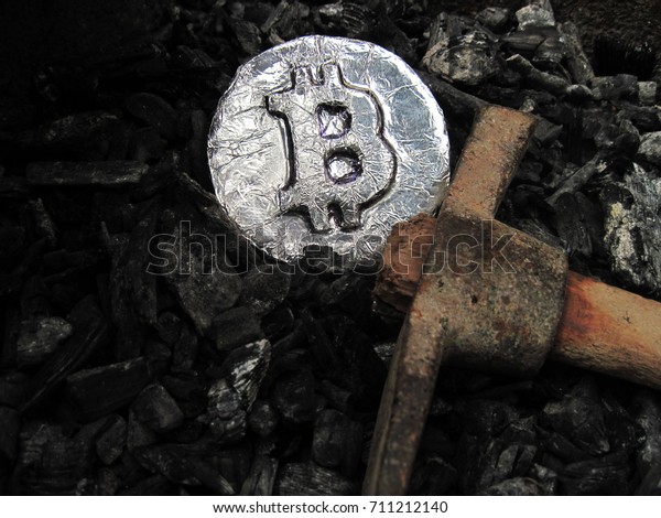 Bitcoin Mi!   ning Mine Real Hardware Stock Photo Edit Now 711212140 - 